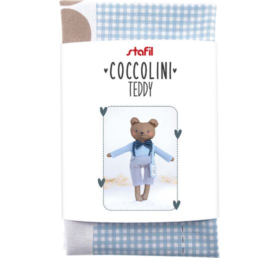 Knuffel naaien knutselpakket Coccolini "Teddy"