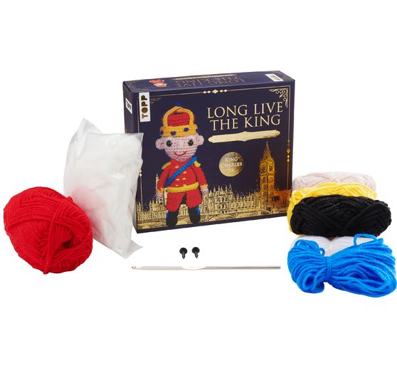 Set crochet « Long live the King »
