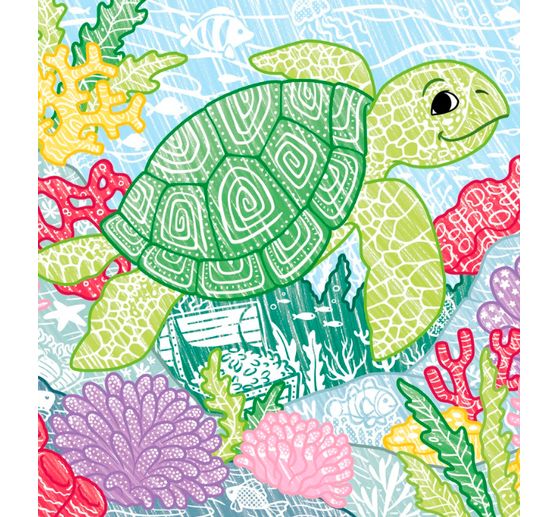 Livre « Zauberpapier Malbuch Strand und Meer »