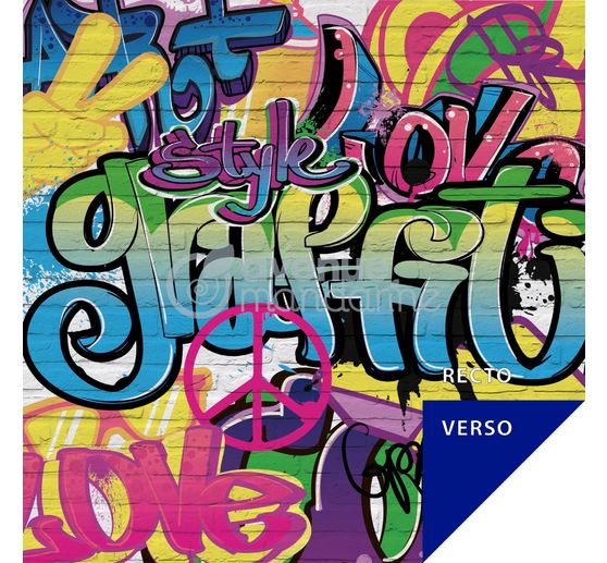Vouwpapier assortiment "Street Art"
