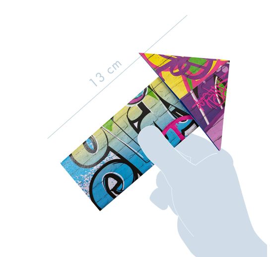 Vouwpapier assortiment "Street Art"