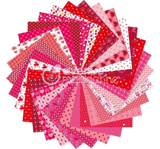 Vouwpapier assortiment "Paper Love"