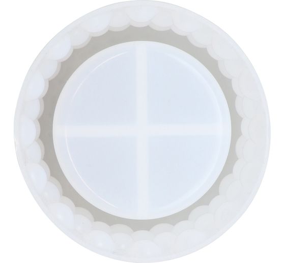 Silicoon gietvorm "Theelichtmal rond"
