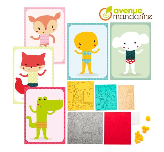 Creatieve box "Stickers en texturen"