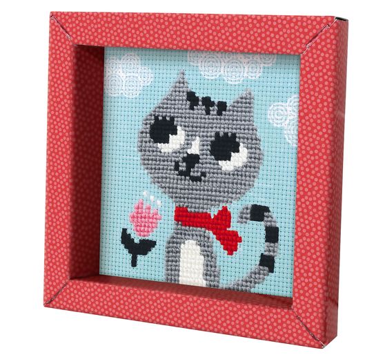 Kit de broderie Avenue Mandarine « Pix' Gallery – Chat »