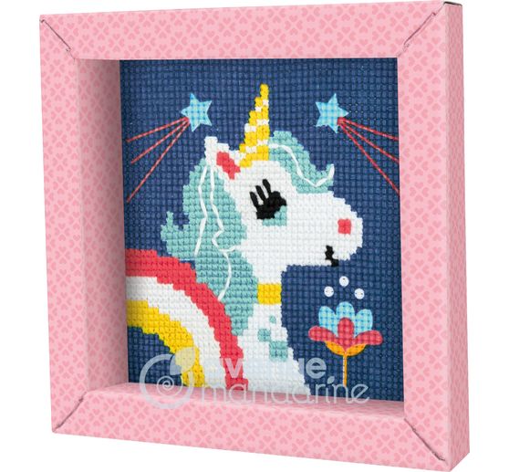 Kit de broderie Avenue Mandarine « Pix' Gallery – Licorne »