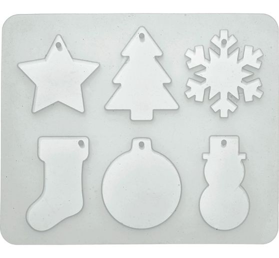 Silicone casting mould "Christmas molds"