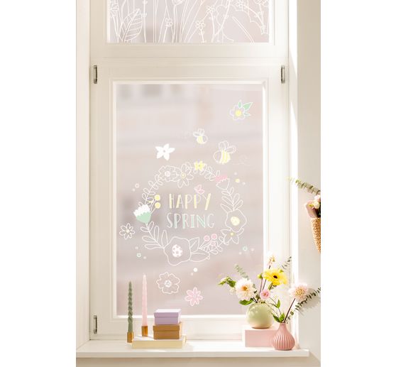 Modèles de décorations de fenêtre « Bloom & Grow »