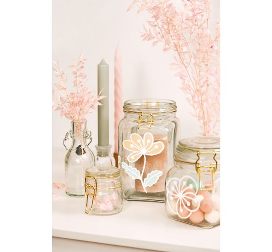 Modèles de décorations de fenêtre « Bloom & Grow »