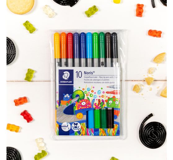 STAEDTLER Noris "Dubbel vezelige pennen"