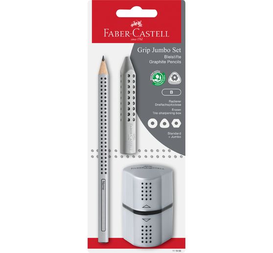 FABER-CASTELL Potloodset "Jumbo Grip"