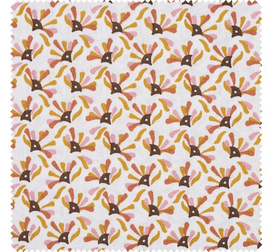 Cotton fabric "La Belle", Frane