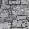 Motiv-Stoff "Steinmauer-Grau"