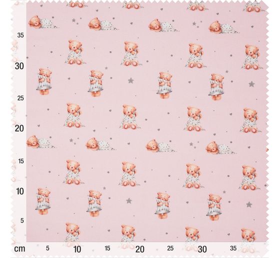 Cotton fabric "Sleep bear"