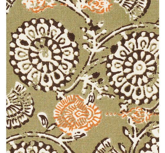 Katoenen stof "Jivana-Khaki"