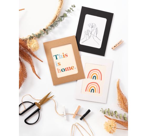 Handicraft set "Picture frame garland"