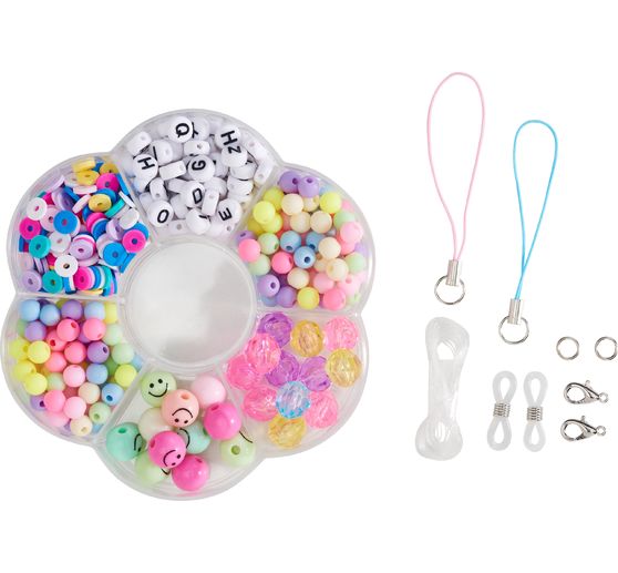 Phone Charms Set "Rainbow Smile"