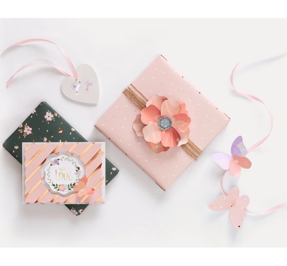 Designpapier blok "Sweet Paper Crush Hotfoil & Glitter"