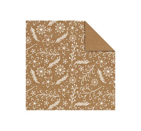 Feuilles de pliage « Noël papier kraft »