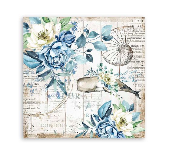 Bloc de papier scrapbooking « Sea Dreams »