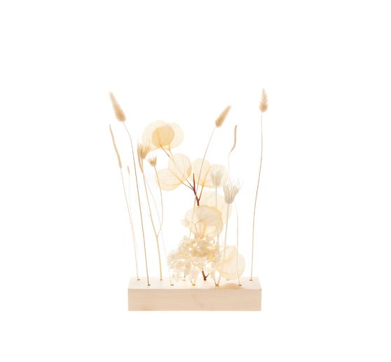 Rico Design houten standaard voor droogbloemen, 21 x 4 x 5 cm