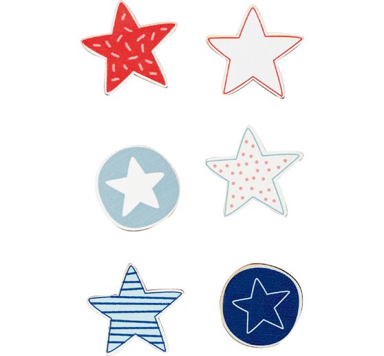 Wooden sticker "Stars"