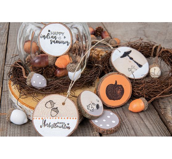 Tampons Clear Stamps « Lueurs automnales »