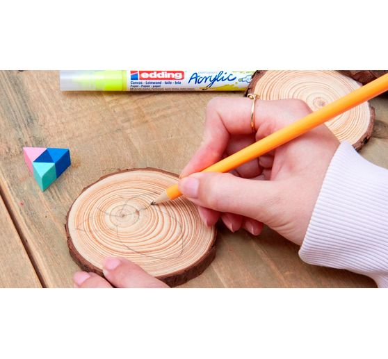 edding 5100 Acrylic "Acrylmarker - Pastel" , medium, set van 5