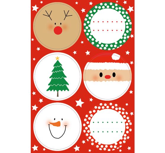 Autocollants « Happy Christmas »