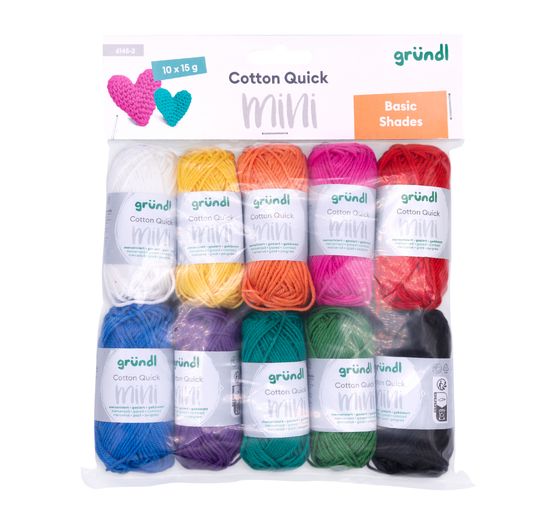 Gründl Cotton Quick Mini "Basic Shades"