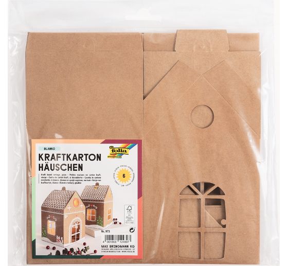 Maisons en carton kraft