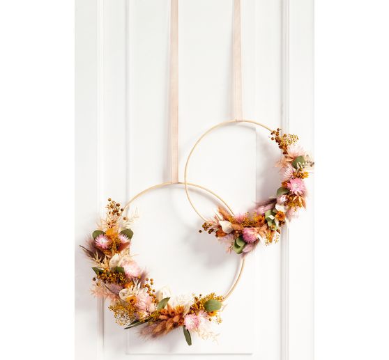 Houten ring set "Ø 25 en 30 cm"