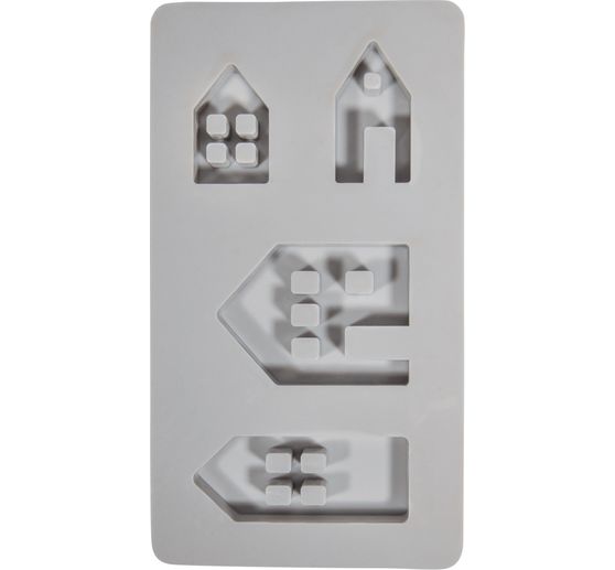 Silicone casting mould "Light houses"