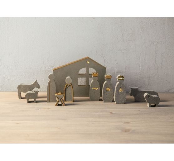 Silicone casting mould "Nativity"