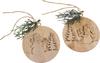 VBS Wooden decoration pendant "Snowman"