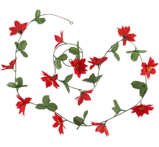 Guirlande de poinsettia VBS