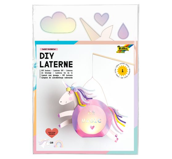 Kit créatif lanterne « Sweet Rainbow »