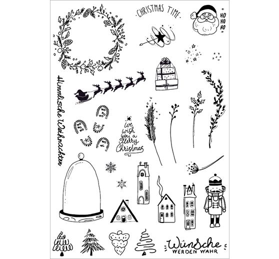 VBS Siliconenstempel "Christmas Time"