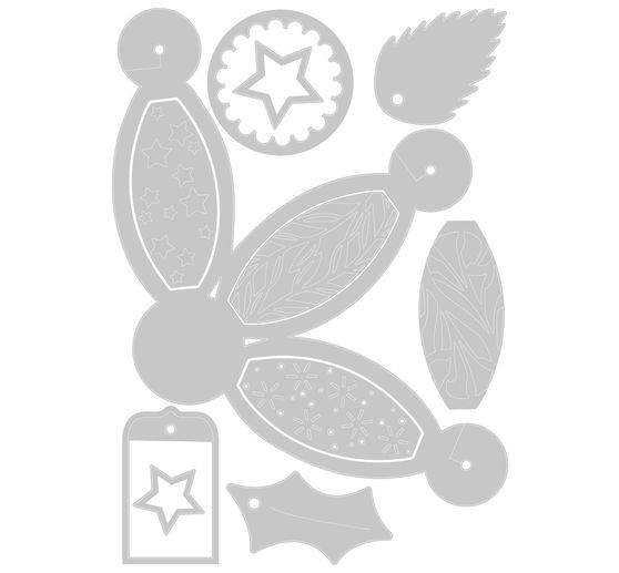 Sizzix Thinlits Ponssjabloon "3D Lantern"