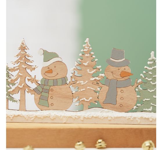 VBS Houten bouwpakket "Sneeuwpoppen"