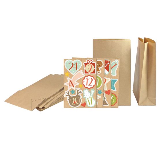 Adventskalender set "Happy Christmas"