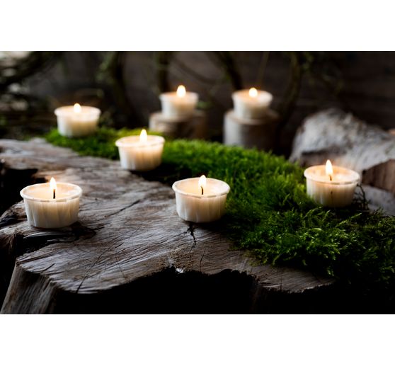 Paper tealights "LIGHT.ONE"
