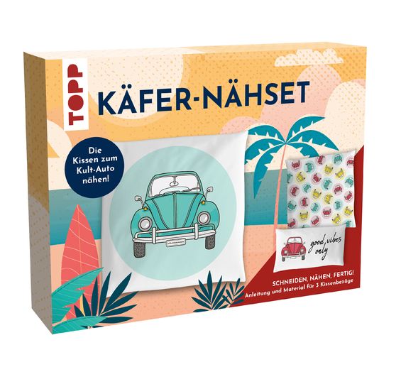 Naaien knutselpakket "Kussenhoezen - VW Käfer"