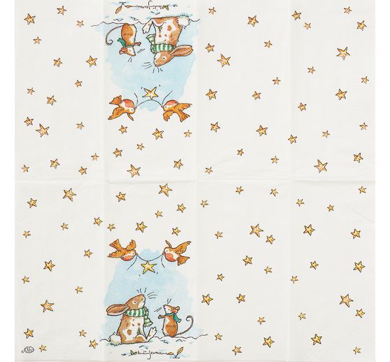 Papieren zakdoeken "A Star For You"