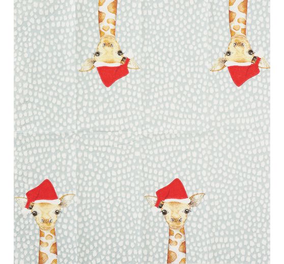 Papiertaschentücher "Giraffe Santa"
