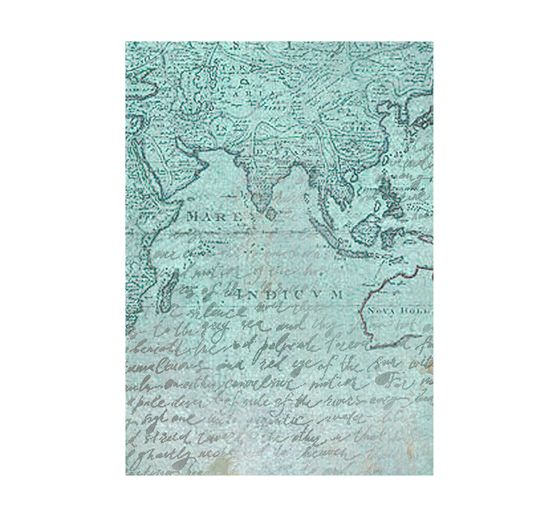 Motief strozijde achtergronden "Around the World", set van 8