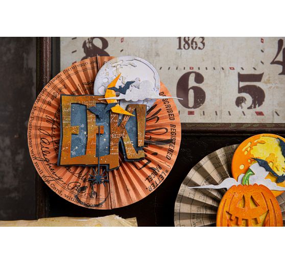 Sizzix Thinlits Ponssjabloon "Big Frights by Tim Holtz"