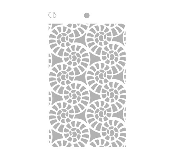 Stencil "Fossils"