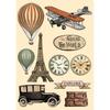 Lasercut motief "Around the World"