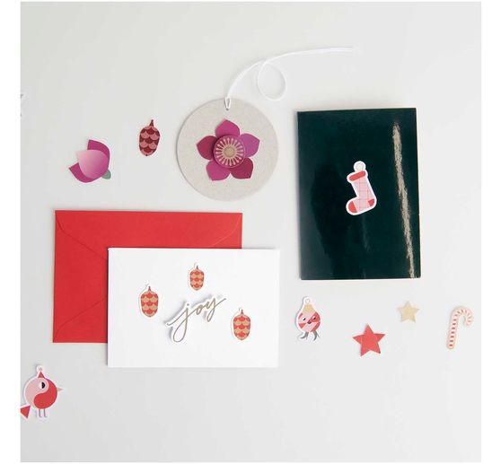 Knutselpapier-blok "Christmas Rocks!"